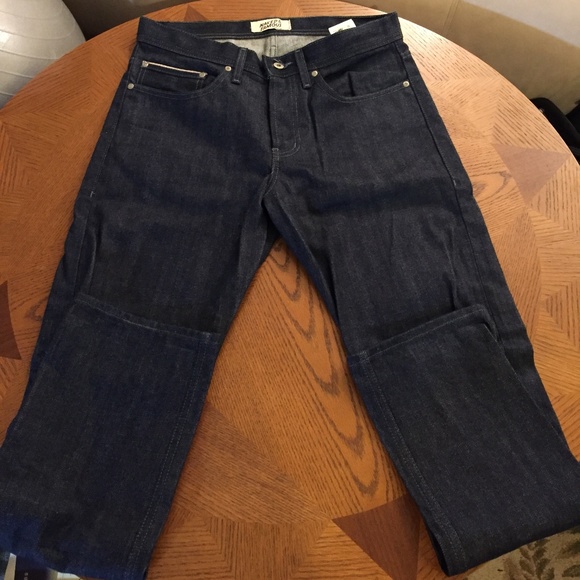 weird guy indigo selvedge